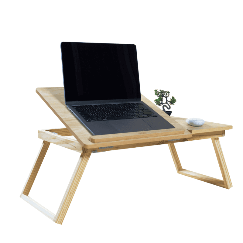 FASTTECT โต๊ะญี่ปุ่น ปรับระดับได้ ขนาด 40 x 60 ซม. สีเมเปิ้ล-1