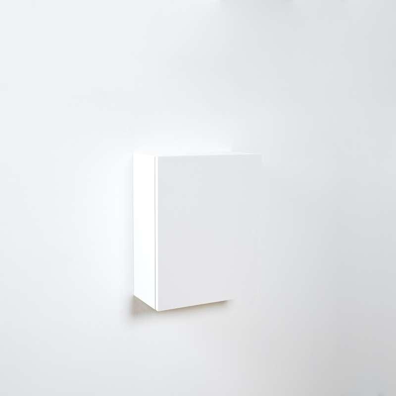 FASTTECT ตู้เก็บของติดผนัง มินิมอล สีขาว Size M-1