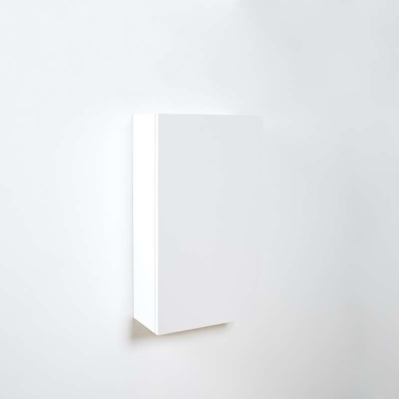 FASTTECT ตู้เก็บของติดผนัง มินิมอล สีขาว Size L-1