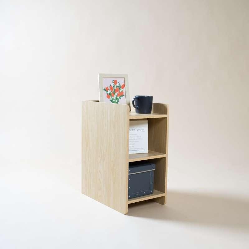 FASTTECT ตู้เก็บของ ไร้หน้าบาน สีเมเปิ้ล Size L-1