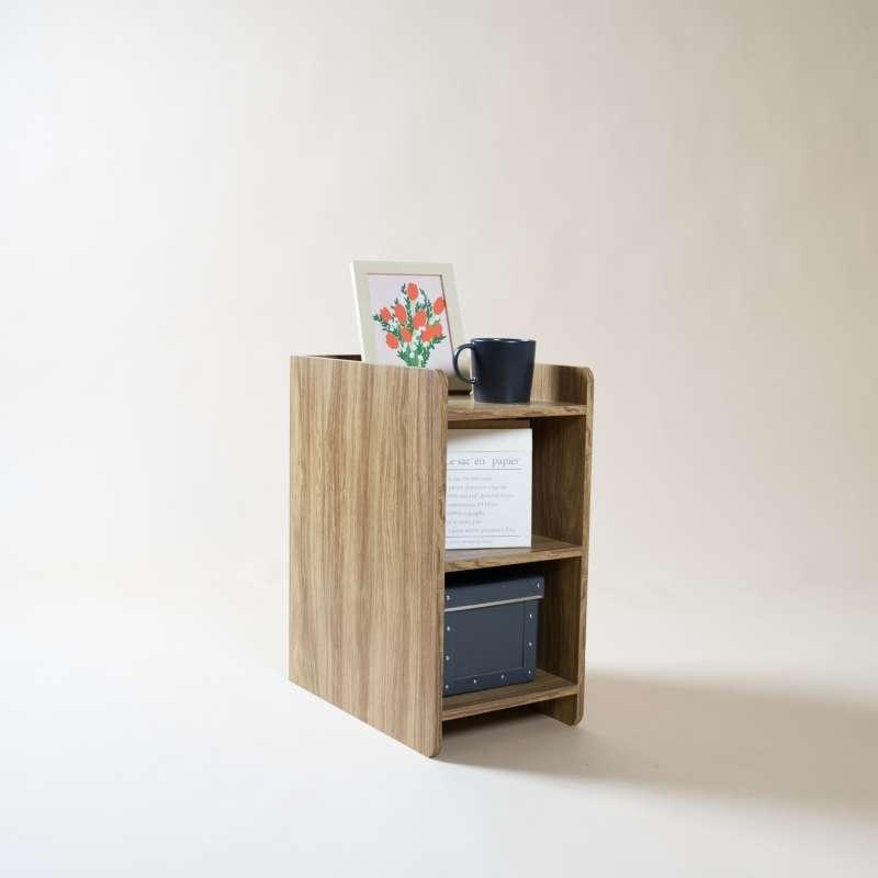 FASTTECT ตู้เก็บของ ไร้หน้าบาน สีลาเต้ Size L-1