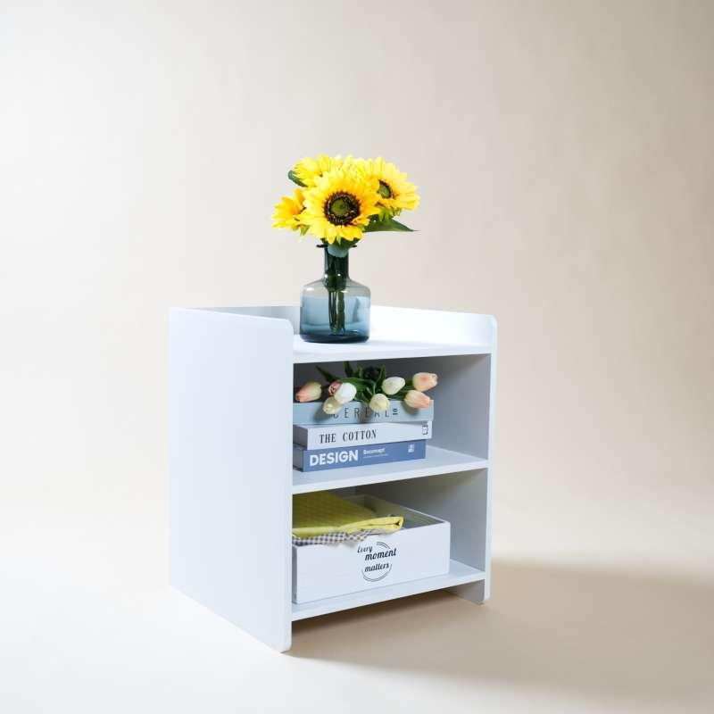 FASTTECT ตู้เก็บของ ไร้หน้าบาน สีขาว Size M-1