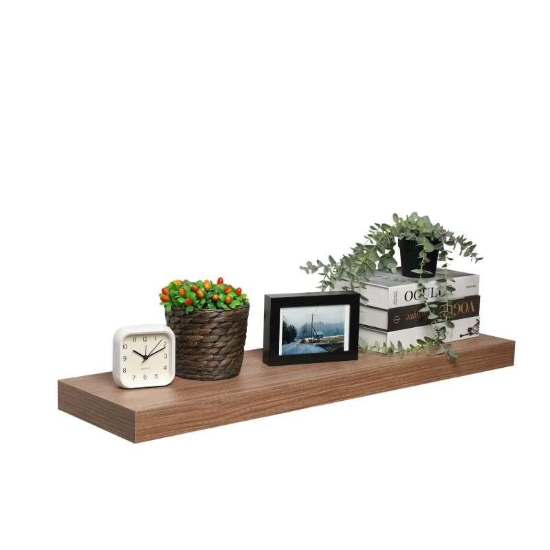 FASTTECT ชั้นวางของติดผนัง กว้าง 24 ยาว 90 ซม. สีไวท์โอ๊ค-1