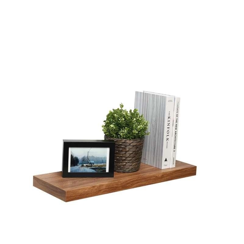 FASTTECT ชั้นวางของติดผนัง ขอบบาง กว้าง 20 x ยาว 60 ซม. สีลาเต้-1