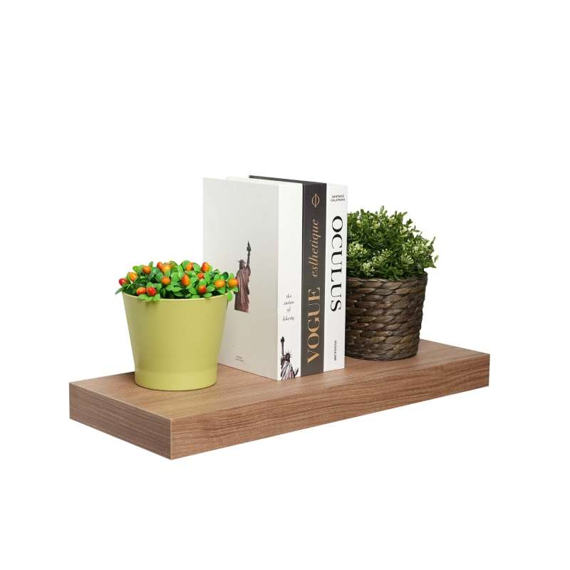 FASTTECT ชั้นวางของติดผนัง มินิมอล กว้าง 24 x ยาว 60 ซม. สีไวท์โอ๊ค-1