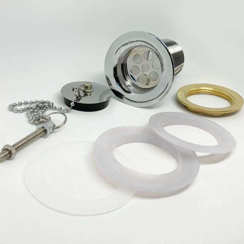 สะดืออ่างล้างหน้าสายโซ่ รุ่น HC142 โครเมียม HOMECHOICE-1