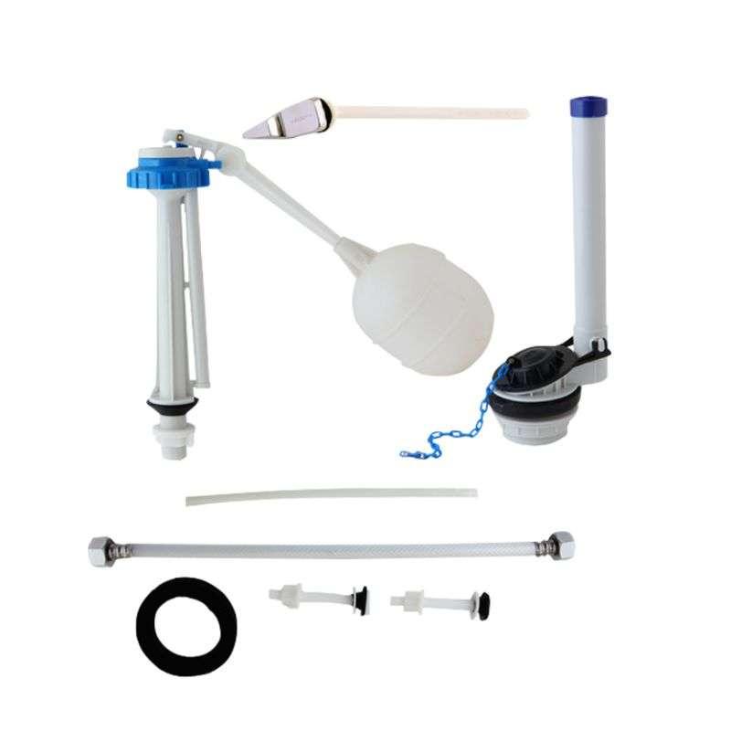 วาล์วครบชุด แบบปัดหน้า รุ่น HC-2201 ขาว HOME CHOICE-1