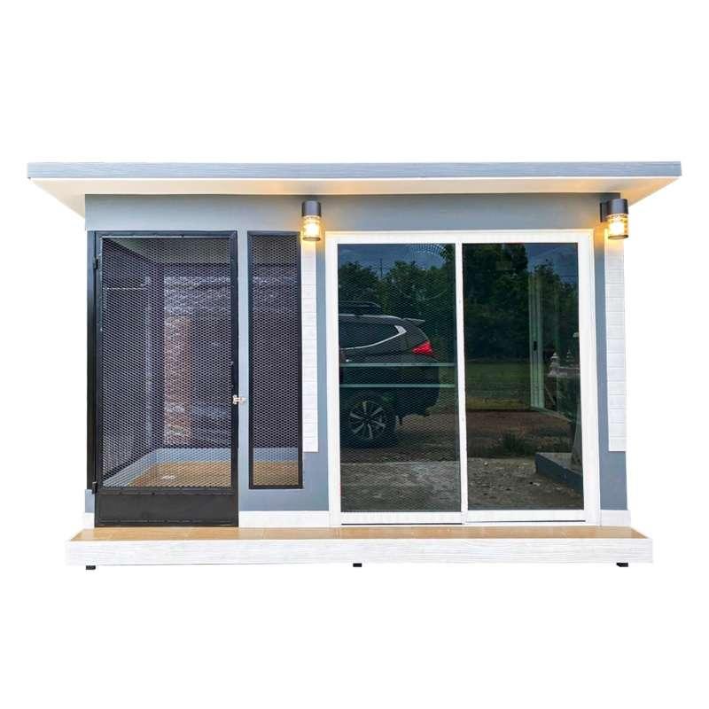 บ้านแมว บ้านแมว แบบ 18 คลาสสิคสไตล์ ขนาด 150x300x200cm.-1