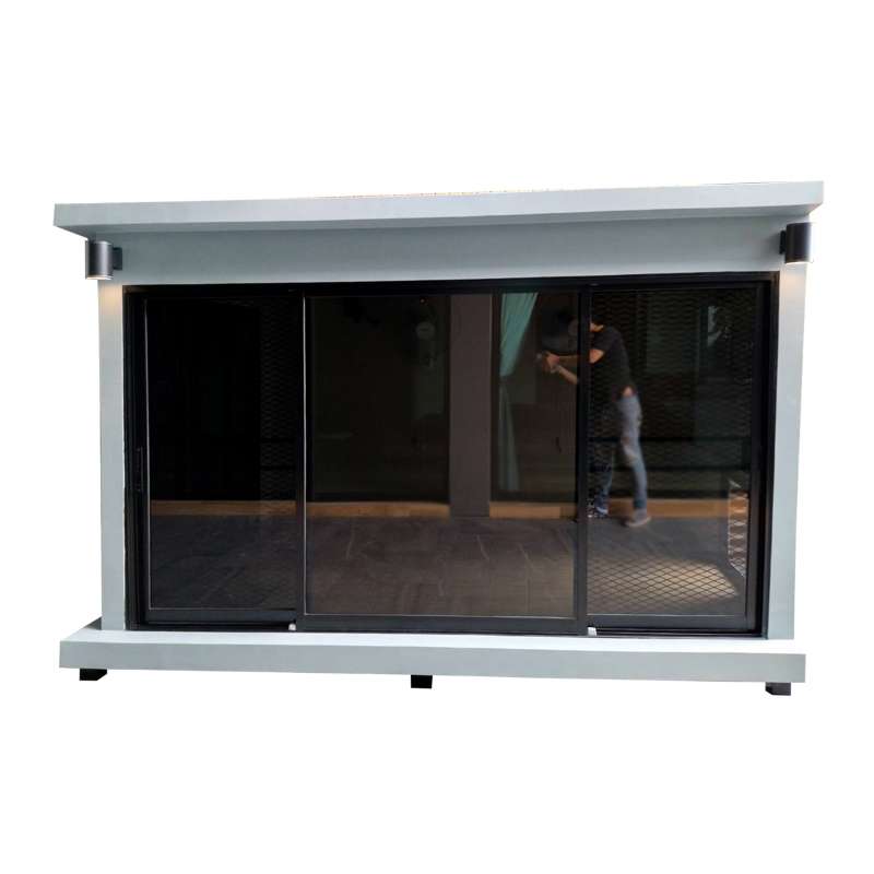 บ้านหมา บ้านแมว แบบ 3 โมเดิร์นสไตล์ ขนาด 160x280x180cm. -1