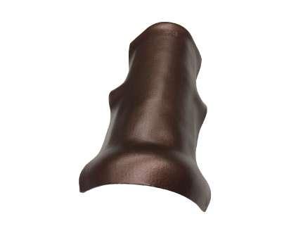 ครอบสันโค้ง SCG ลอนคู่ น้ำตาลประกายมุก-1