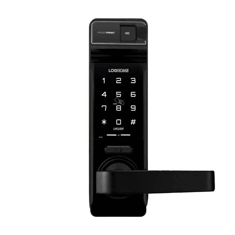 กลอนประตูดิจิตอล : Mortise FG รุ่นมือจับ สแกนนิ้ว-1