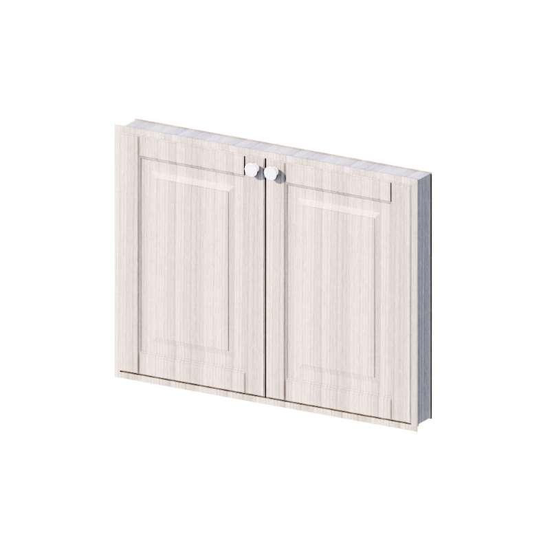 บานซิงค์คู่ รุ่น ALICE V2 80x60 ซม. สี Smoky Ash-1