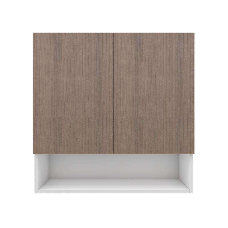 ตู้แขวนบานเปิดคู่ช่องโล่ง ขนาด 80x80 cm รุ่น MATTE_W8080MA_RW-1