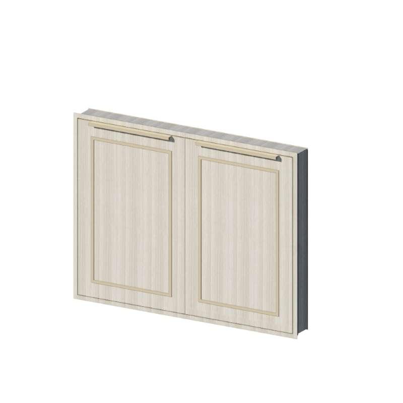 บานซิงค์คู่ รุ่น KYLIE V2 80x60 ซม. สี Smoky Ash-1