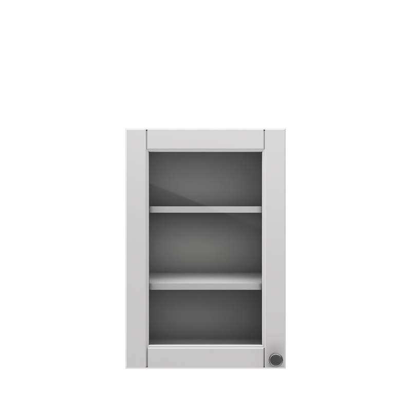 ตู้แขวนบานกระจกเปิดซ้าย ขนาด 40x60 cm รุ่น ALICE_W4060G_L_WH-1