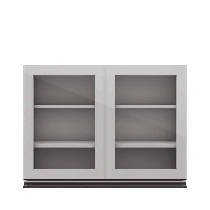 ตู้แขวนบานกระจกเปิดคู่ ขนาด 80x60 cm รุ่น BLANCE_W8060G_GWH_V1-1