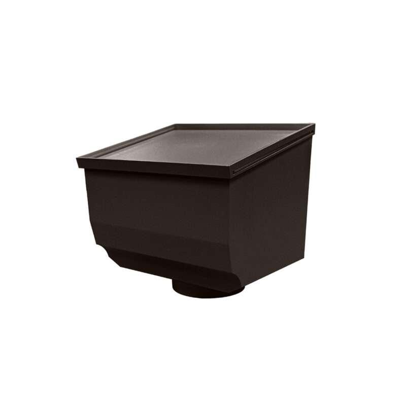 ชุดระบายน้ำระเบียงไวนิล เอสซีจี สีน้ำตาลเข้ม-1