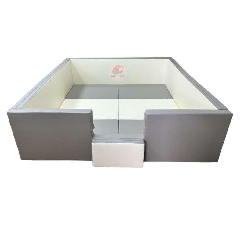 คอกกั้นเด็ก Restar รุ่น LIGHT หนัง Classic ขนาด 6 ฟุต + ประตู-1