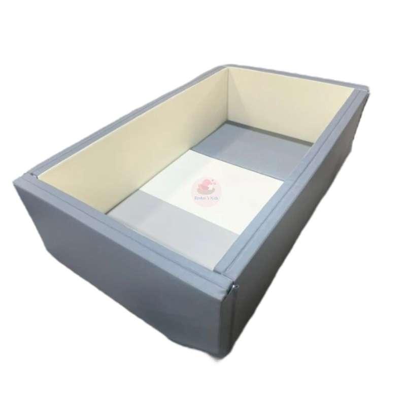 คอกกั้นเด็ก Restar รุ่น LIGHT หนัง Classic ขนาด 3.5 ฟุต + ประตู-1