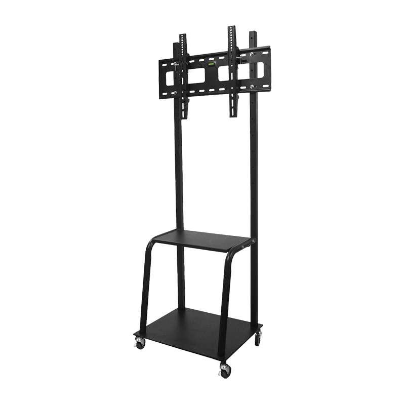Sure Vision ขาตั้งทีวี ขนาด 32-85 นิ้ว รุ่น TVS-5 (มีล้อเลื่อน ปรับระดับทีวีได้ พร้อมชั้นวาง)-1