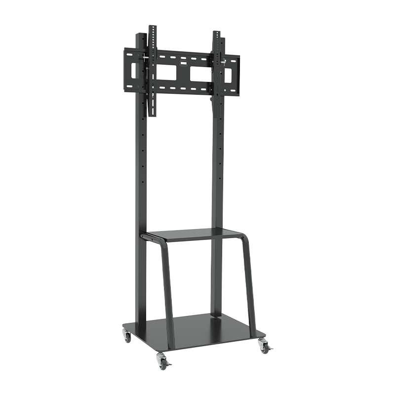 Sure Vision ขาตั้งทีวี ขนาด 46-120 นิ้ว รุ่น TVS-6 (มีล้อเลื่อน ปรับระดับทีวีได้ พร้อมชั้นวาง)-1