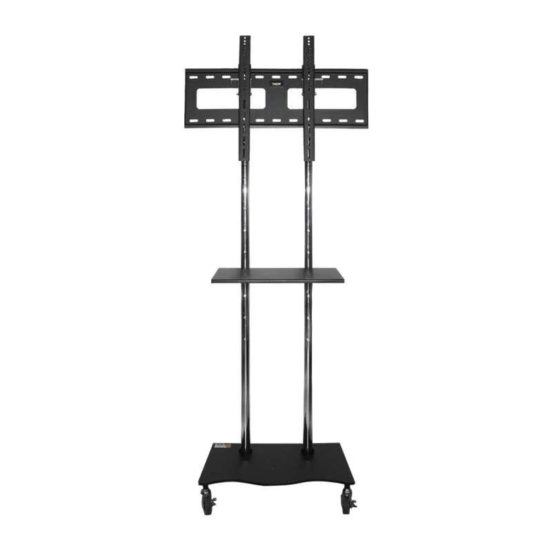 Sure Vision ขาตั้งทีวี ขนาด 32-60 นิ้ว รุ่น V10 (มีล้อเลื่อน ปรับระดับทีวีได้ พร้อมชั้นวาง)-1