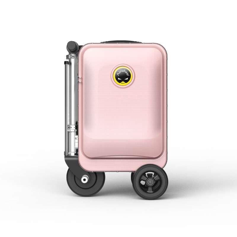 กระเป๋าเดินทางไฟฟ้านั่งขับได้ Airwheel รุ่น SE3S สีชมพู-1