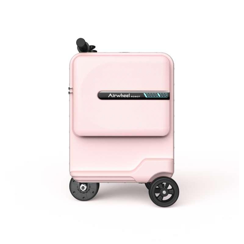 กระเป๋าเดินทางไฟฟ้านั่งขับได้ Airwheel รุ่น SE3MiniT สีชมพู-1