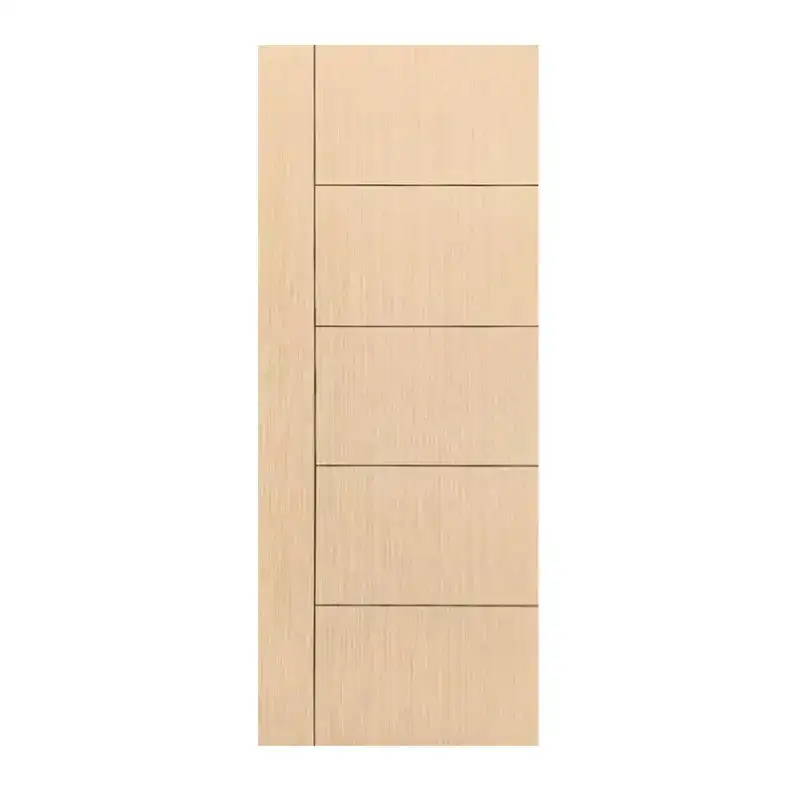 ประตูเมลามีน UNIX รุ่น Super+ M05 BG สี Siam Teak 80x200 ซม.-1