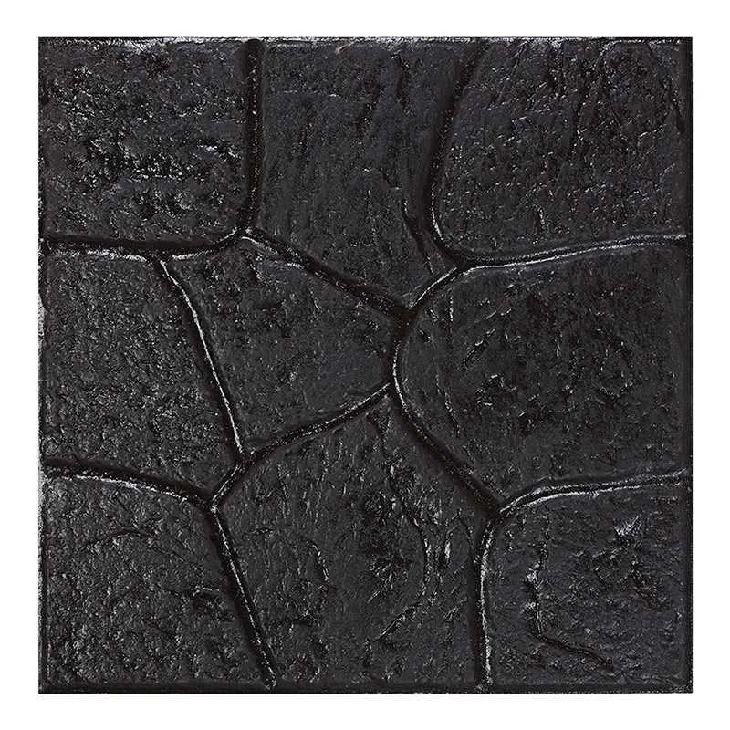 กระเบื้องคอนกรีตปูพื้น เอสซีจี รุ่นแสตมป์ เพฟ ลายโรม่า สีดำ ขนาด 40x40x3.5 ซม.-1