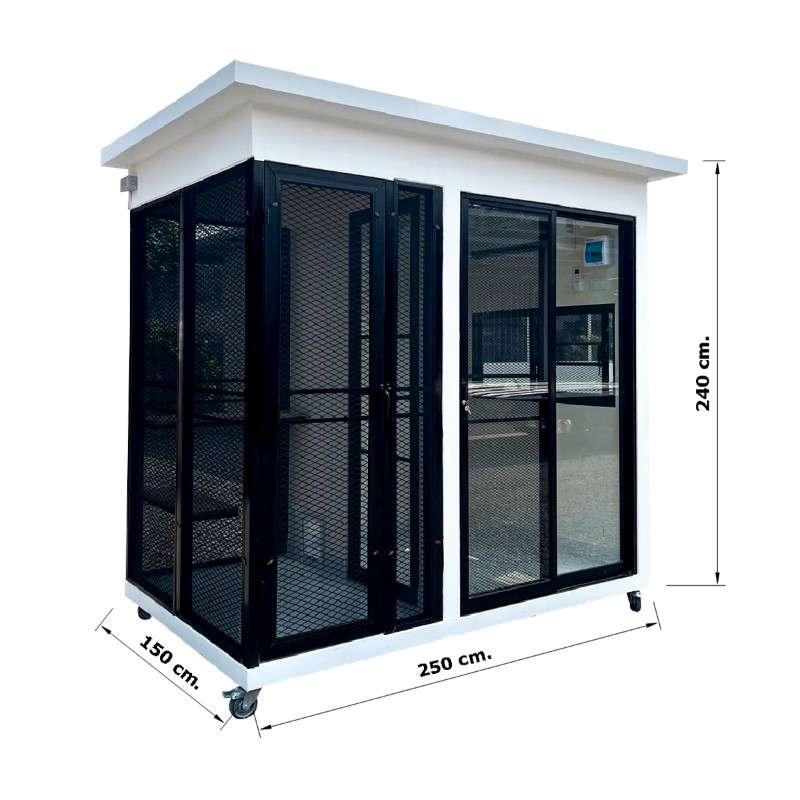 บ้านหมา บ้านแมว แบบ 18 คลาสสิคสไตล์ ขนาด 150x250x240cm.-1