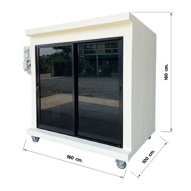 บ้านหมา บ้านแมว แบบ 3 โมเดิร์นสไตล์ ขนาด 100x160x160cm.-1