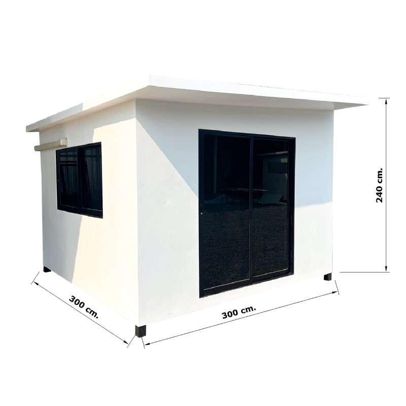 บ้านหมา บ้านแมว แบบ 33 โมเดิร์นสไตล์ ขนาด 300x300x240cm.-1