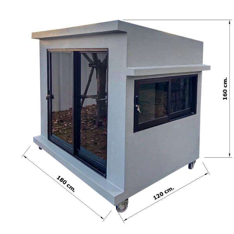 บ้านหมา บ้านแมว แบบ 3 โมเดิร์นสไตล์ ขนาด 120x180x160cm.-1