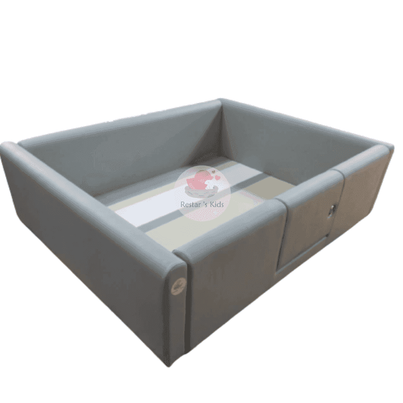 คอกกั้นเด็กRestar รุ่น Original หนัง (Classic) ขนาด5ฟุต + ประตู-1