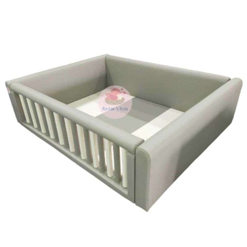 คอกกั้นเด็กRestar รุ่นBarหนัง Classic  ขนาด 5ฟุต  ไม่มีประตู-1