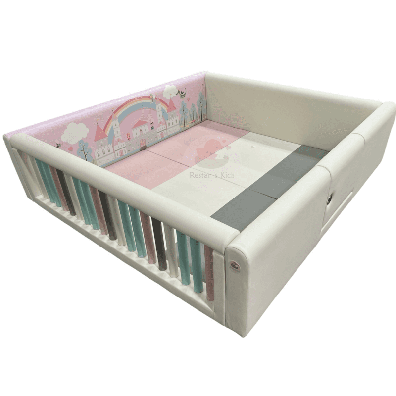 คอกกั้นเด็ก Restarรุ่นBar Plus ขนาด 6ฟุต+ประตู-1