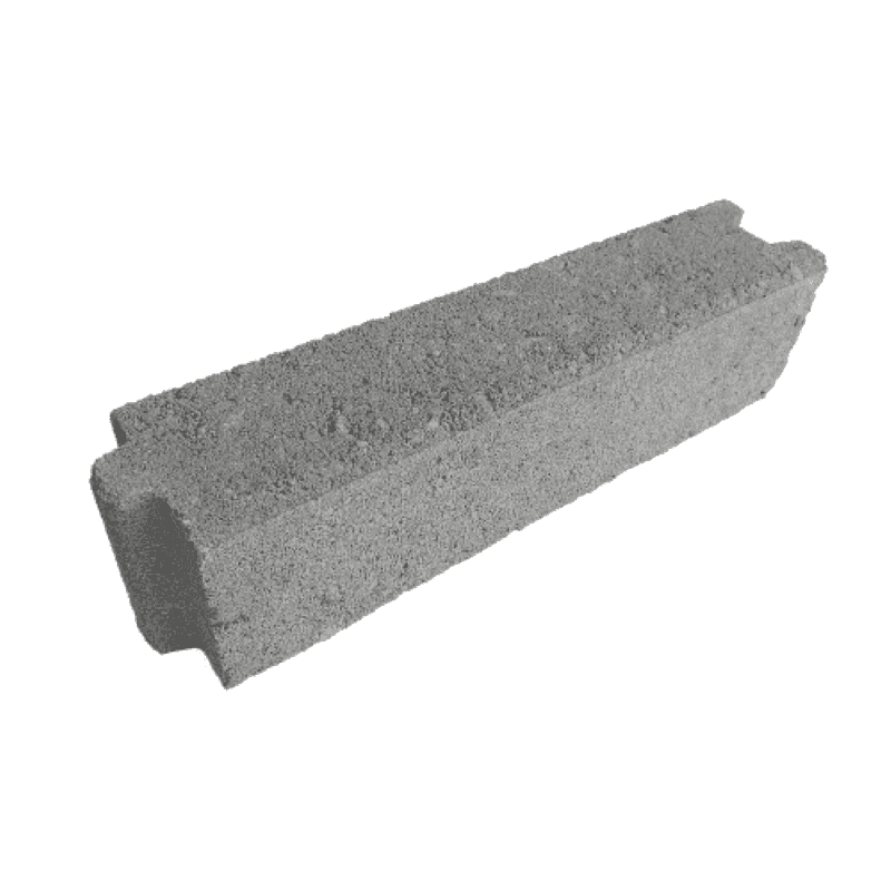 คอนกรีตล้อมคอกต้นไม้แบบ C สีเทา ขนาด 7 X 30 X 8 ซม.-1