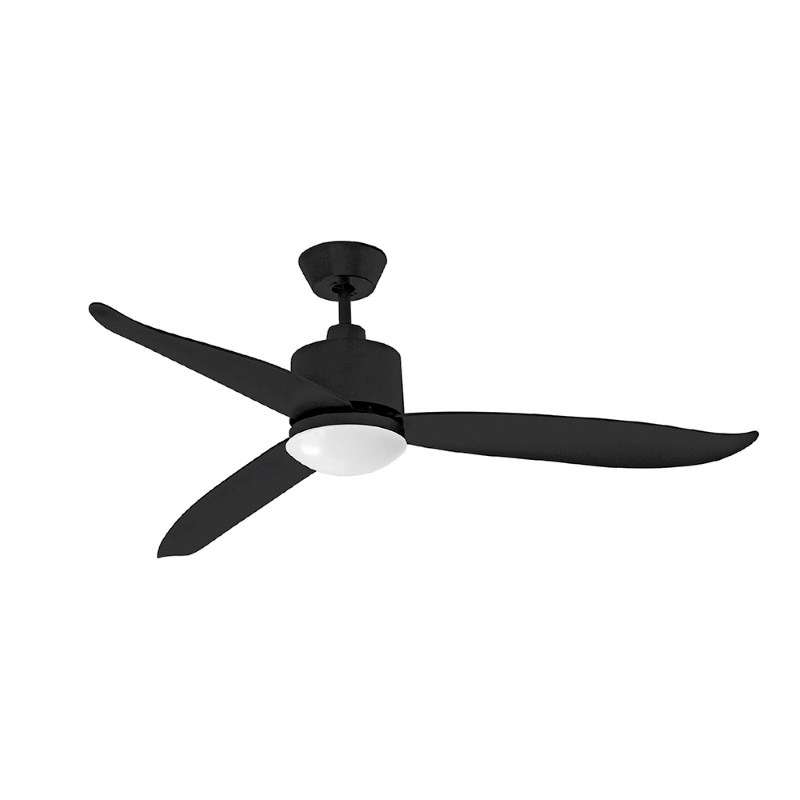 พัดลมเพดานใบพัดพลาสติก มีไฟ LED 18W รุ่น SEABIRD OD 54นิ้ว สีขาว พร้อมรีโมท-1