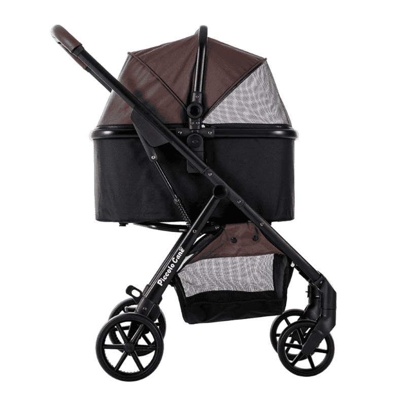 รถเข็นสำหรับสัตว์เลี้ยง Petology - Piccolocane รุ่น ECO สีน้ำตาล-1