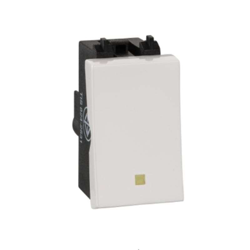 สวิตช์ 1 ทาง SCHNEIDER F50M1.5 ขนาด 1 ช่อง สีขาว-1