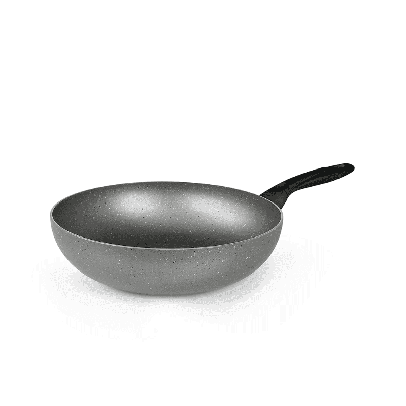 กระทะก้นลึกทรง Flonal Wok รุ่น Mineralite Induction FN-WK28-MI ขนาด 28 CM.-1