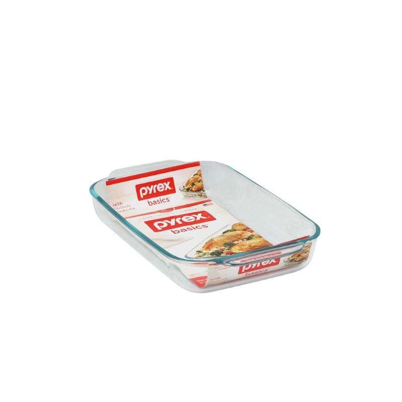 ถาดอบแก้ว Pyrex รุ่น P-00-1105396 (สีขาวใส)-1