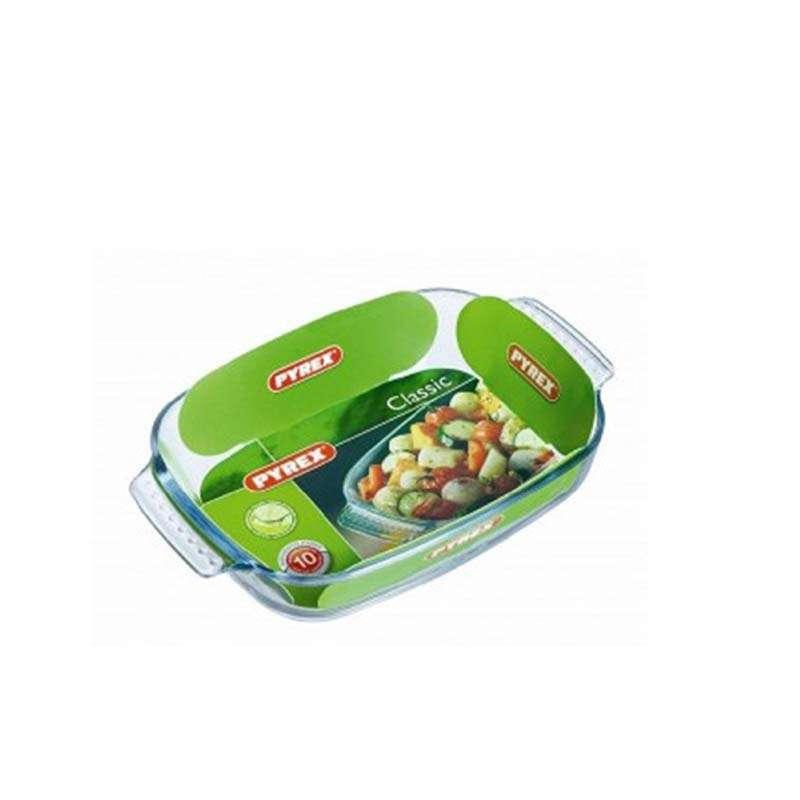 ถาดอบแก้ว Pyrex Roaster รุ่น P-00-230B (สีขาวใส)-1