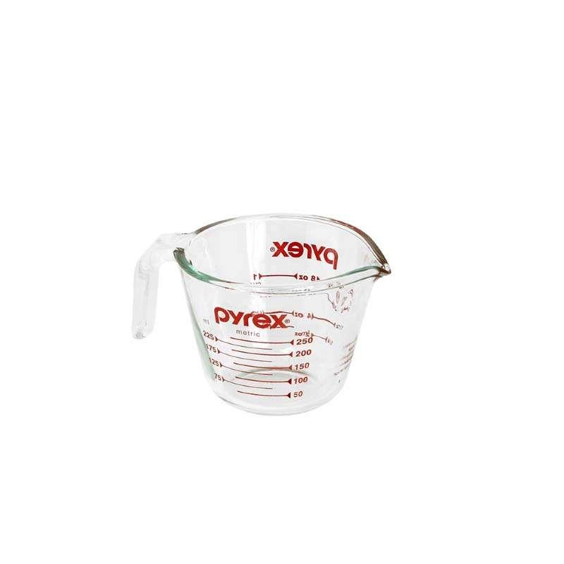 ถ้วยตวงแก้ว Pyrex รุ่น P-00-508-N  (สีแดง) ขนาด 250 ML.-1