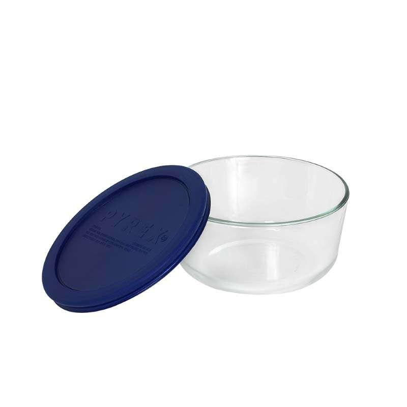 กล่องถนอมพร้อมฝา Pyrex รุ่น P-00-7201NN (สีน้ำเงิน) ขนาด 1 L. -1