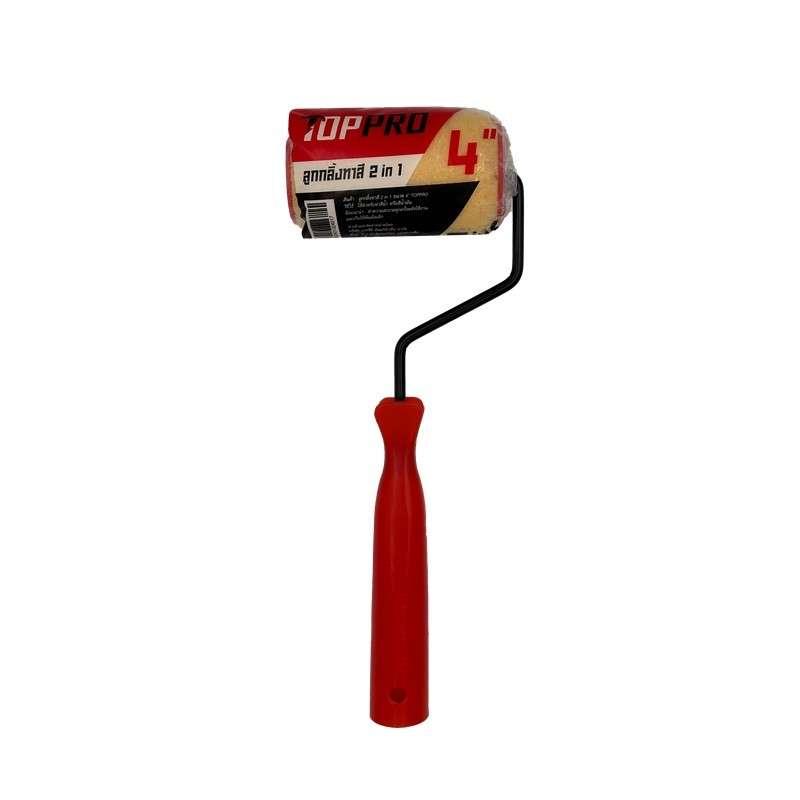 ลูกกลิ้งทาสี 4" TOPPRO (12 ชิ้น)-1