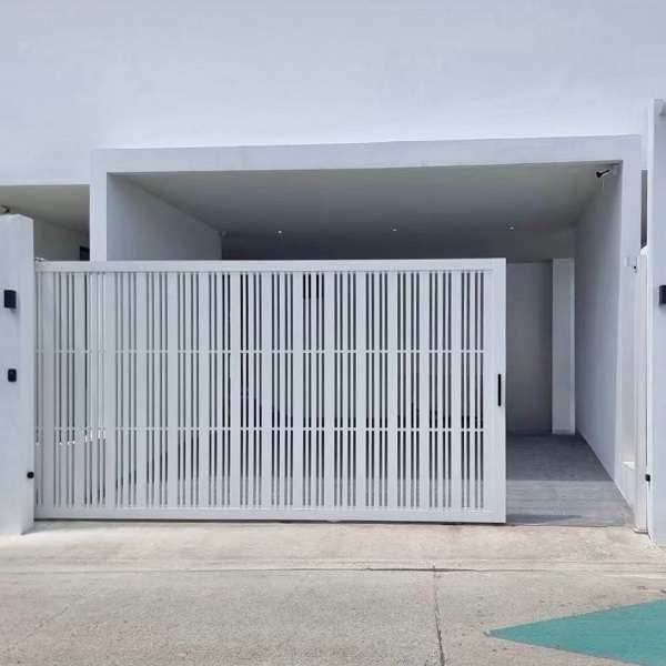 ค่าสำรวจหน้างานบริการติดตั้ง ประตูรั้วอลูมิเนียม Hausen-1