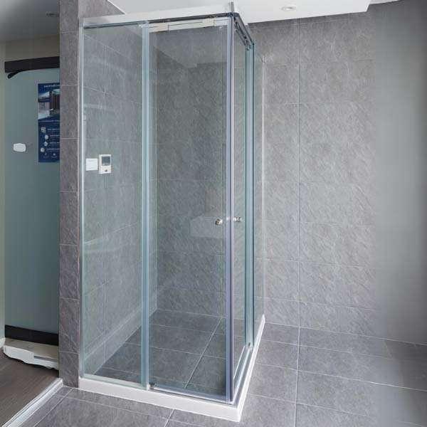 ฉากกั้นอาบน้ำ ROYALE 5000 Plus บานเลื่อนเข้ามุม-1