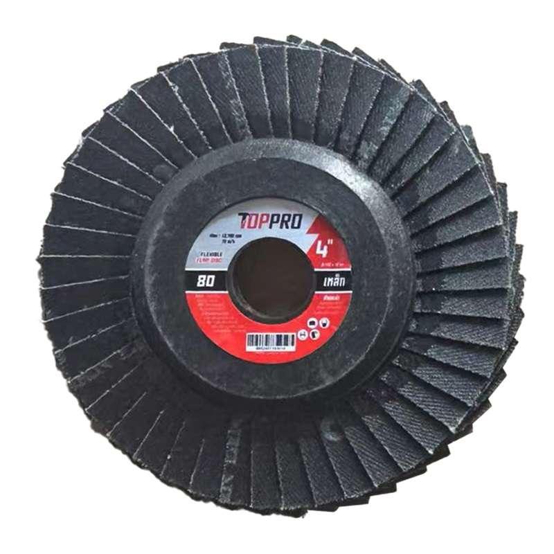 จานทรายซ้อนหลังอ่อน No.80 TOPPRO (10 ชิ้น)-1